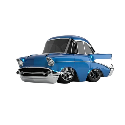 CarTuned S2 1957 Chevy Bel Air - Mavi Custom Araba