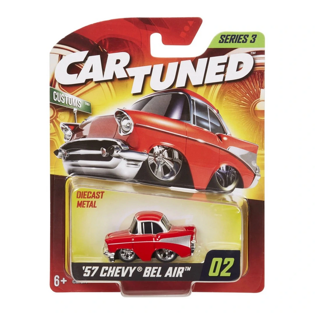 CarTuned S3 1957 Chevy Bel Air - Kırmızı Custom Araba