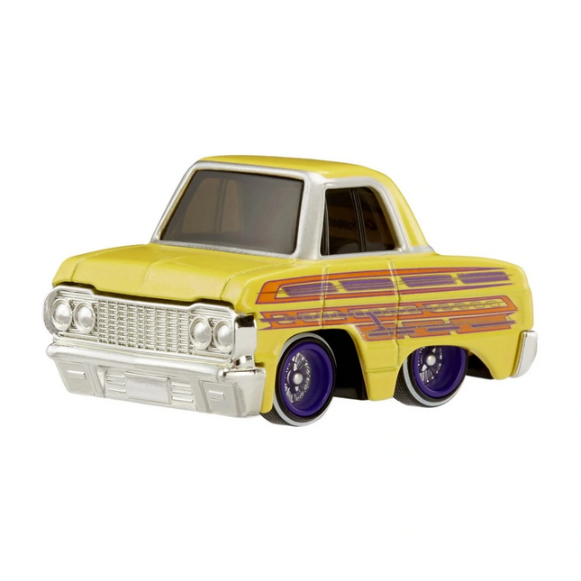 CarTuned S3 1964 Chevy Impala - Sarı Lowrider Araba