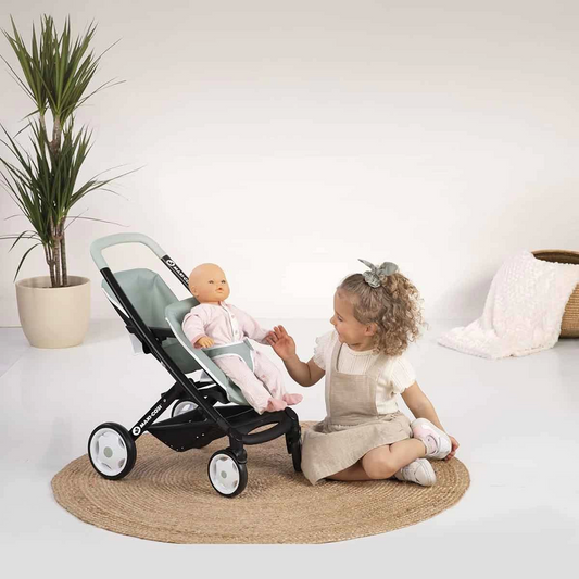 Smoby Maxi-Cosi Twin Toy Stroller Green