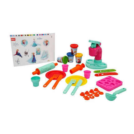 Frozen Ice Cream Factory Play Dough Set 200 gr 29 Pieces