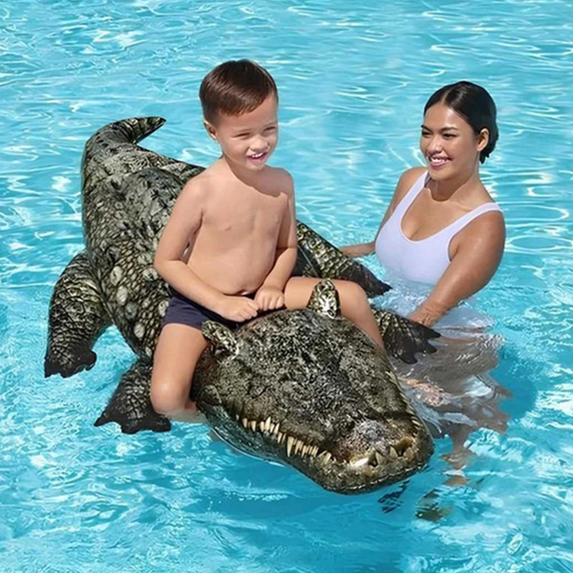 Bestway Crocodile Bed 193 x 94 cm 41478