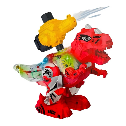 Walking Dinosaur Projection with Sound and Lights