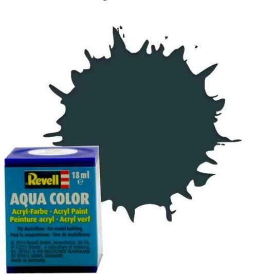 Aqua Color Dark Green - Matte Paint - 18 ml