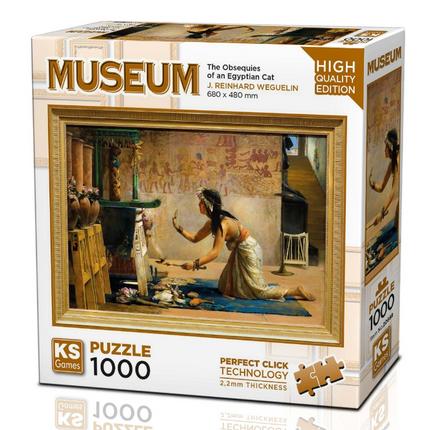 KS Games The Obsequies of an Egyptian Cat Puzzle 1000 Pieces 20668