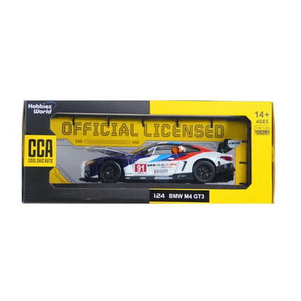 Cca 1/24 BMW M4 GT3 Model Araba