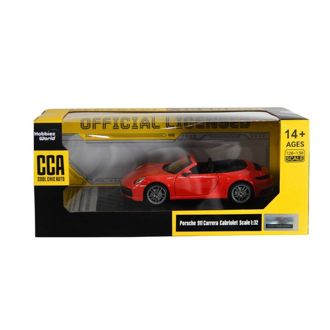 Cca 1/31 Porsche 911 Carrera Cabriolet Model Araba