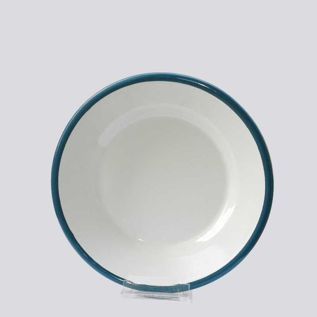 Enamel 21 cm Side Plate Petrol Green