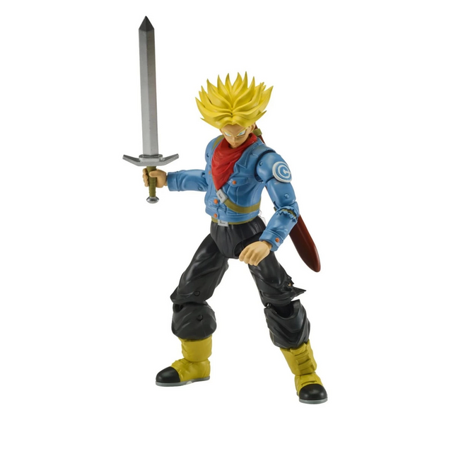 Bandai Dragon Ball Super Saiyan Future Trunks Posable Figure