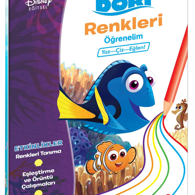 Disney Finding Nemo DORI Let's Learn Colors Write-Draw-Have Fun!