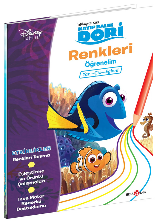 Disney Finding Nemo DORI Let's Learn Colors Write-Draw-Have Fun!