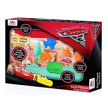 Disney Cars Kinetic Sand Set