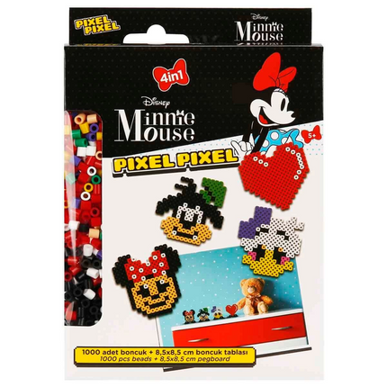 4in1 Disney Minnie Mouse Pixel Pixel Bead Activity and Toy Set