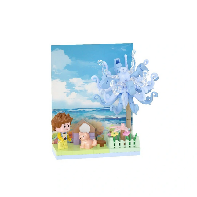 Çiçek ve Figür Serisi 3D Puzzle