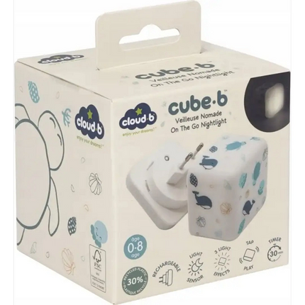 Cloud B Ocean Şarj Edilebilir Sensörlü Gece Lambası 7x7 cm