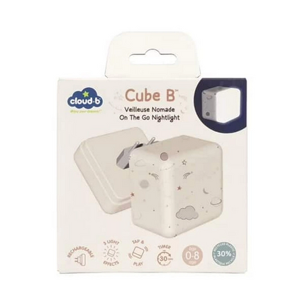 Cloud B Uzay Şarj Edilebilir Sensörlü Gece Lambası 7x7 cm