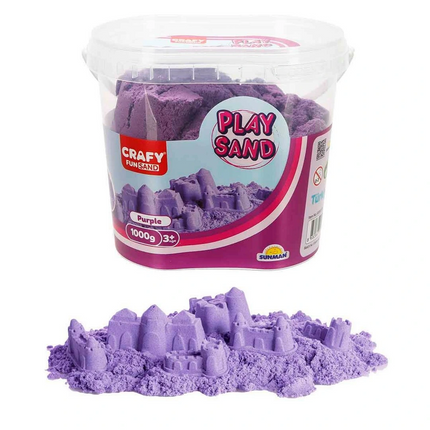 Crafy Oyun Kumu Mor 1000 g