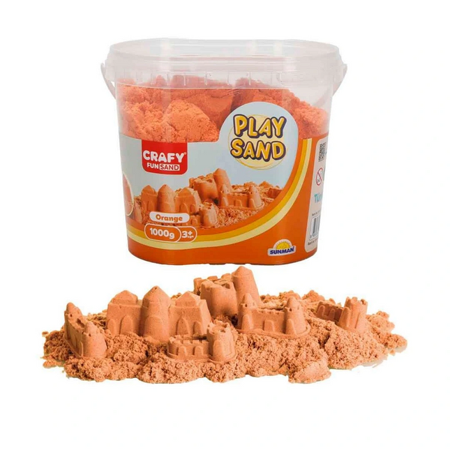 Crafy Oyun Kumu Turuncu 1000 g