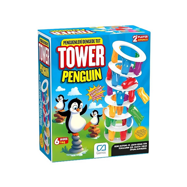 Curious & Genius Penguen Tower Denge Oyunu