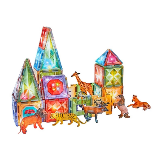 Magnetic Tiles Light Version 89 Pieces