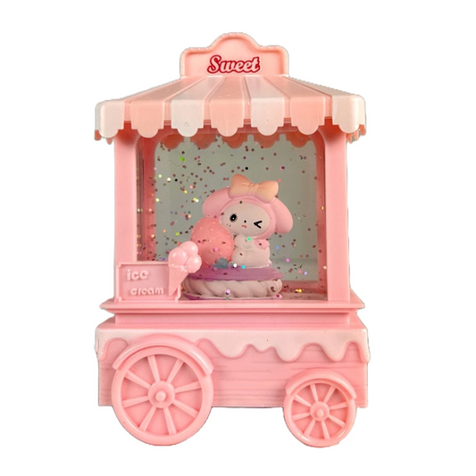 Snow Globe Plastic Ice Cream Cart LLM-HDY0112