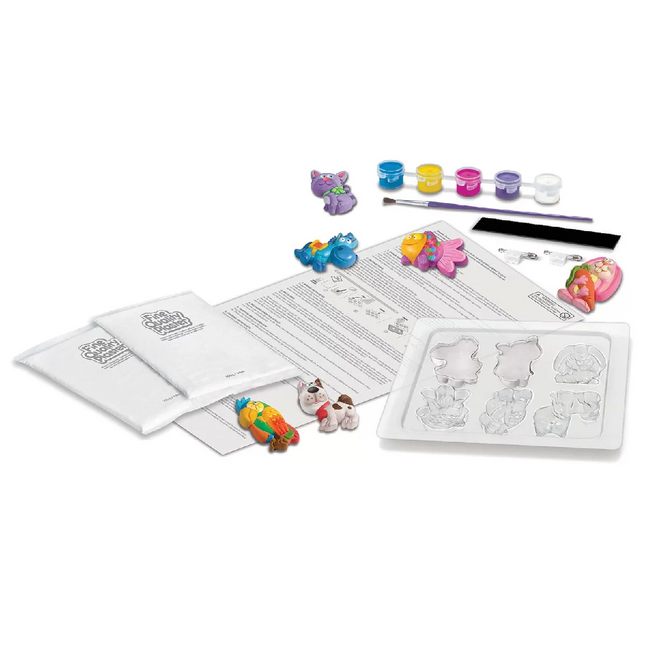 4M Cute Animals Stencil and Painting Set