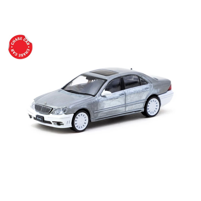 Tarmac Works 1/64 Mercedes-Benz S-Class Wald Alabaster White - Lamley Special Edition