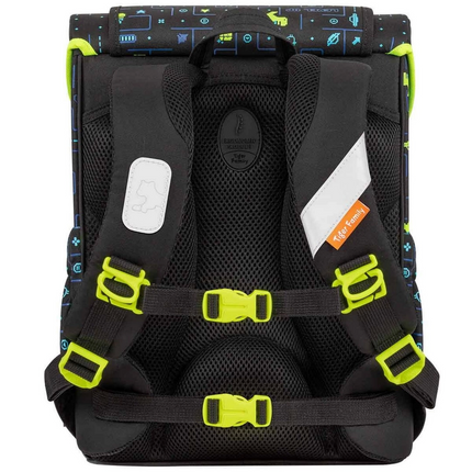 Illuminated Dinosaur Patterned School Bag