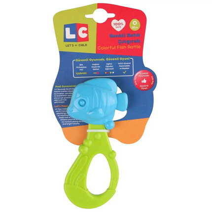 Colorful Fish Rattle