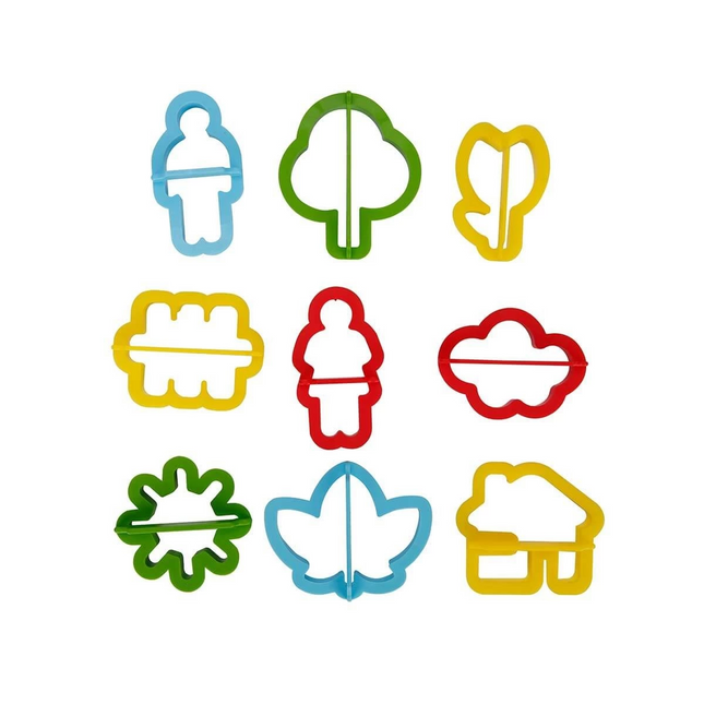 10-Piece Play Dough Mold Set Adventure