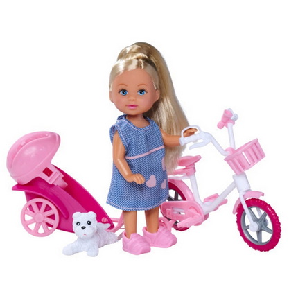 House, Trailer, Bike and Dog 12 cm SMB-105730783