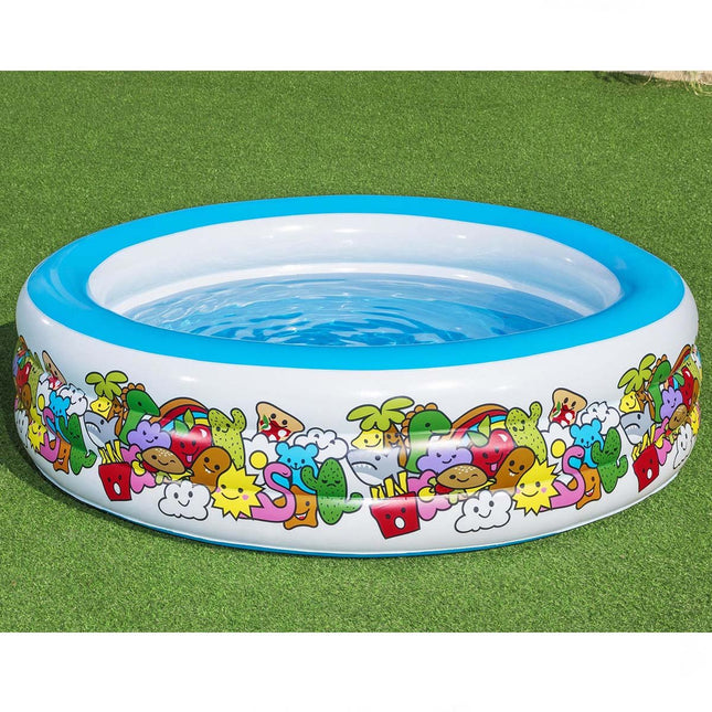 Bestway Inflatable Jumbo Patterned Pool 51122