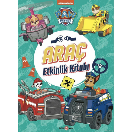 Paw Patrol Vehicle Activity Book