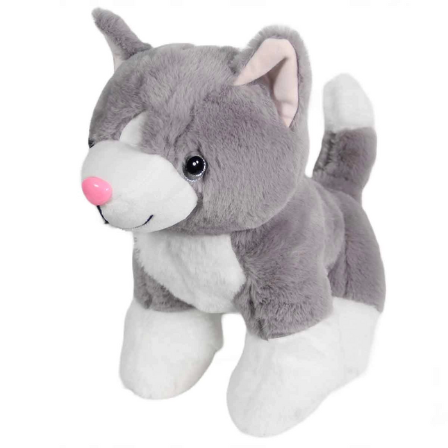 Cat Plush Gray 36 cm