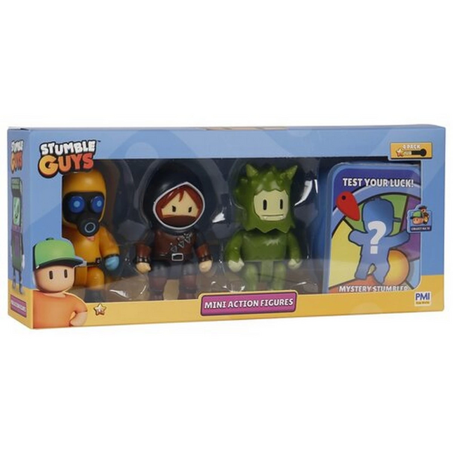 Stumble Guys 4-Piece Action Figure Set
