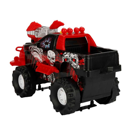 Maxx Wheels Monster Hunt Motorized Car with Sound and Lights 30 cm