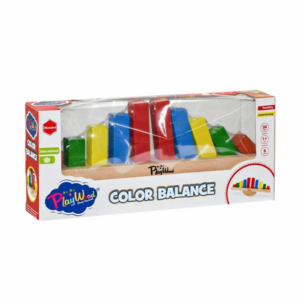 Playwood Wooden Colorful Balancing Game