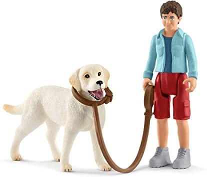 Schleich Labrador Walking Figure Toy