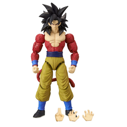 Bandai Dragon Ball Super Saiyan 4 Goku Posable Figure 16 cm