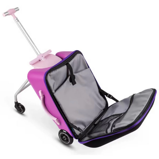 Micro Ride On Luggage Eazy Scooter Luggage Bag Violet