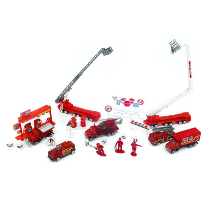 Sunman 1:87 Metal Play Set 40 Pieces