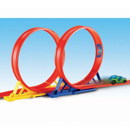 Maisto Fresh Metal Double Loop Challenge Racing Game Set
