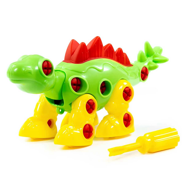 Polesie Building Set Dinosaur ''Stegosaurus'' 30 Elements (In Box) 76793