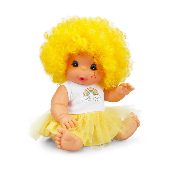 Afro Curly Colored Hair Baby