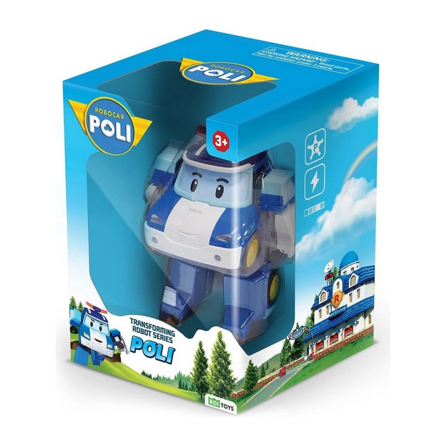 Robocar Poli Transforming Robot Figure