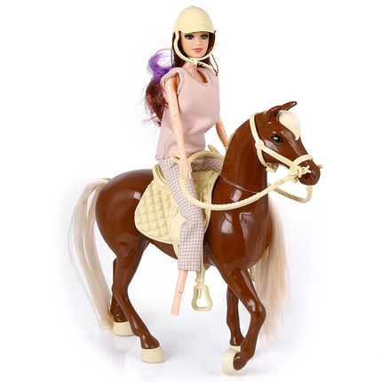 Jasmine Horse Baby Brown-Beige