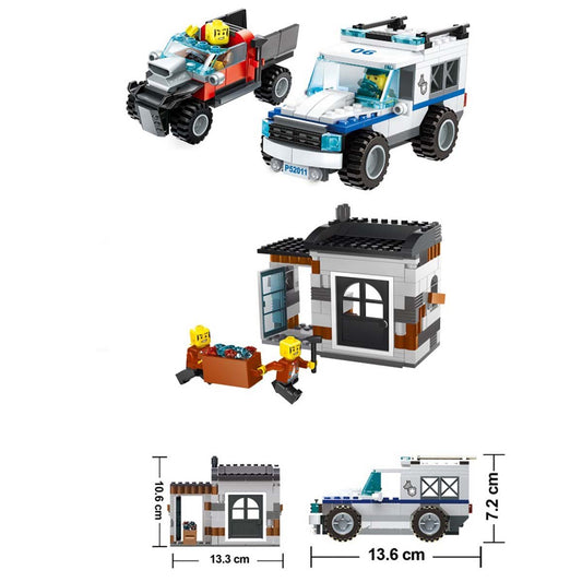 Wange Mountaineer Police Unit 380 Pieces