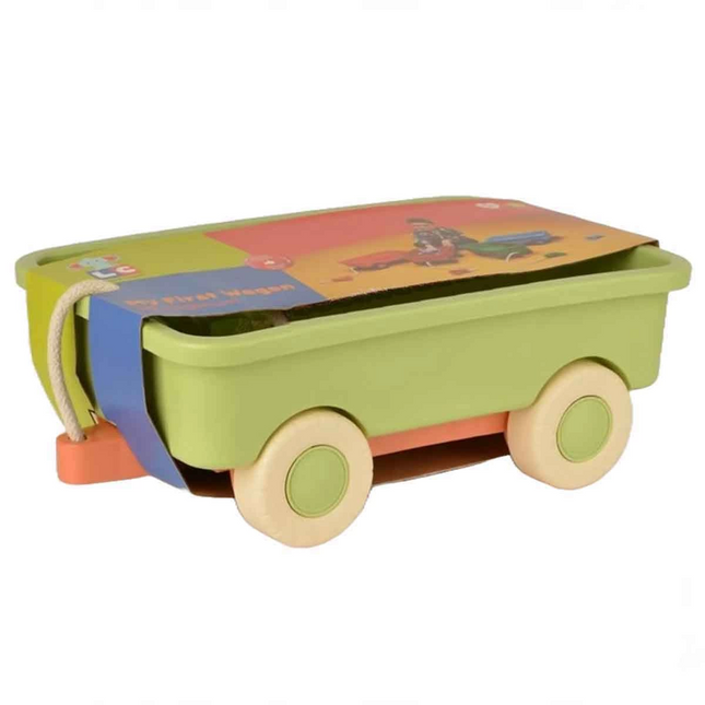 Pull Pull My First Wagon Car Green