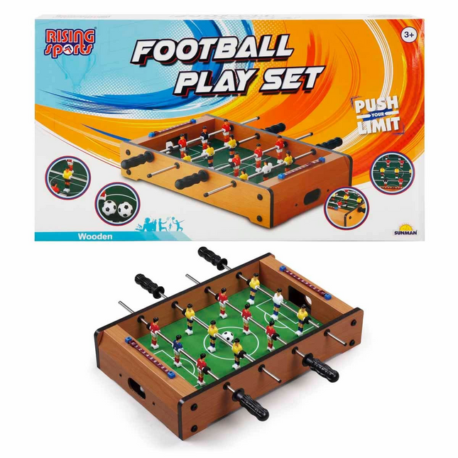 Rising Sports Wooden Tabletop Foosball