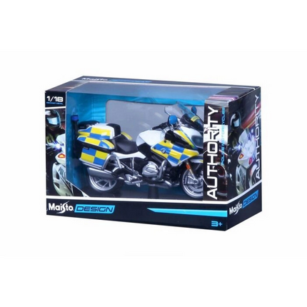Maisto 1:18 Police Motorcycle